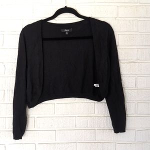 Express Black Knit Shrug Bolero Cropped  Cardigan